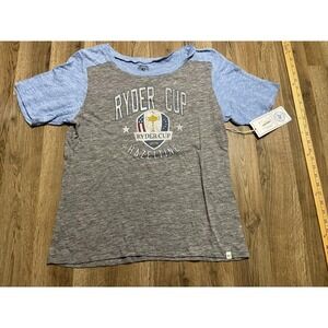 47 Shirt, Women's Size XL, Gray Blue, Ryder Cup Hazeltine 2016 NWT